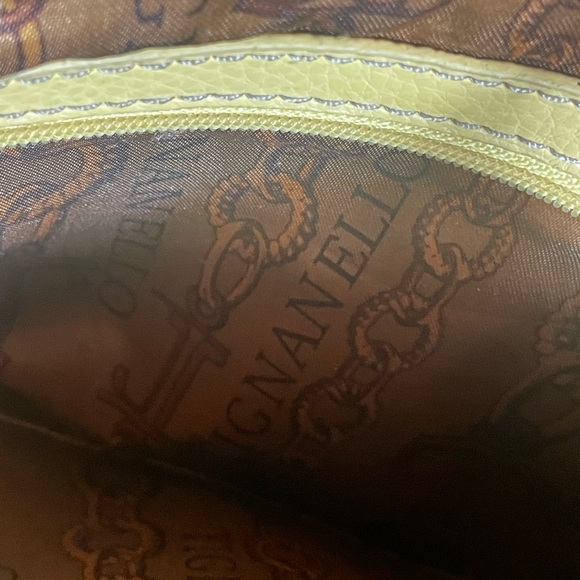 Tignanello Leather Yellow Crossbody purse - Picture 7 of 11
